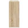 vidaXL Dressoir 60x30x75 cm bewerkt hout sonoma eikenkleurig