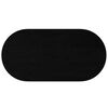 vidaXL Tafelblad 120x60x2 cm ovaal massief eikenhout donkerbruin