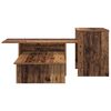vidaXL Wandtafel Oudhout 91,5 x 35 x 38,5 cm Bewerkt hout