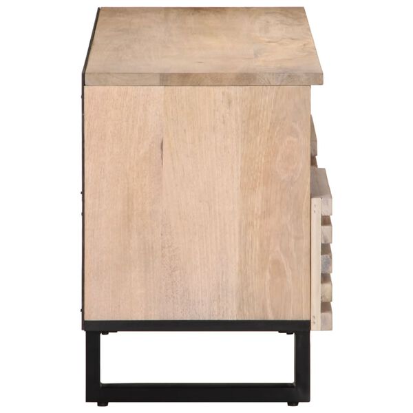 vidaXL Tv-meubel 100x34x46 cm massief mangohout