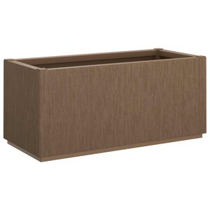 vidaXL Tuinbloembak Bruin 80 x 36 x 35 cm PP