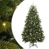 vidaXL Kunstmatige Inklapbare Kerstboom Groen 270 cm PVC en staal