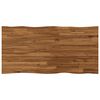 vidaXL Live Edge Tafelblad 110 x 60 x 3,2 cm Rechthoekig