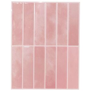 vidaXL Rechthoekige Tegel 10 pcs Roze 29 x 23 x 0,08 cm