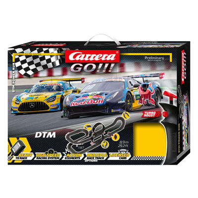 Carrera GO!!! Raceauto- en racebaanset DTM Power Run 8,9 m