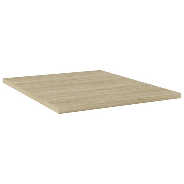 vidaXL Wandschappen 8 st 40x50x1,5 cm spaanplaat sonoma eikenkleurig