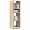 vidaXL Boekenkast 34x31x112 cm bewerkt hout sonoma eikenkleurig
