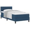 vidaXL Boxspringbed met kussen met hoofdeinde Blauw 80 x 200 cm Stof