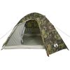vidaXL Koepeltent 3-persoons waterdicht camouflage