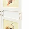 vidaXL Romdivider Paneel Wit 212 x 165 cm MDF