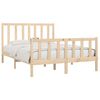 vidaXL Bedframe massief hout 120x190 cm