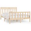 vidaXL Bedframe massief grenenhout 160x200 cm
