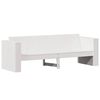 vidaXL Tuinbank 3-zits 189x60x62 cm massief grenenhout wit