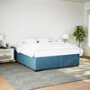 vidaXL Bedframe fluweel blauw 180x200 cm