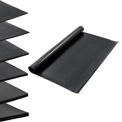 vidaXL Vloermat anti-slip 4 mm glad 1,2x2 m rubber