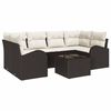 vidaXL Tuin Sofa Set Bruin 55 x 55 x 37 cm poly rattan