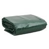vidaXL Dekzeil 650 g/m&sup2; 6x8 m groen
