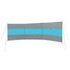 Bo-Camp Windscherm Brendan 500x140 cm grijs en blauw