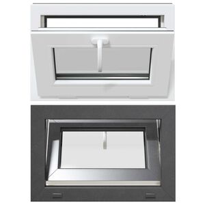 vidaXL Kelderraam RISOR 60 x 40 cm PVC en glas