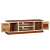 vidaXL Tv-meubel 120x30x40 cm massief acacia/mangohout