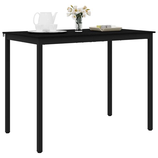 vidaXL Staande Bartafel Bewerkt hout