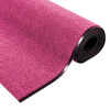 vidaXL Deurmat Anders Roze en Zwart 120 x 350 cm Polyamide en PVC
