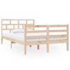vidaXL Bedframe massief hout 120x190 cm