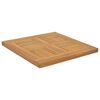 vidaXL Tafelblad vierkant 40x40x2,5 cm massief teakhout