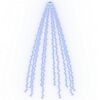 vidaXL Kerstboomverlichting met 500 LED's blauw binnen/buiten 500 cm