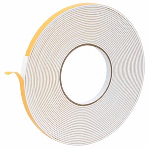 vidaXL Zelfklevende schuimtape 10 pcs Wit 10mm x 10m CR Schuim