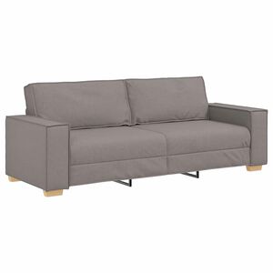 vidaXL 3-zitsbank Taupe 180 cm Stof