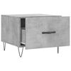 vidaXL Salontafels 2 st 50x50x40 cm bewerkt hout betongrijs