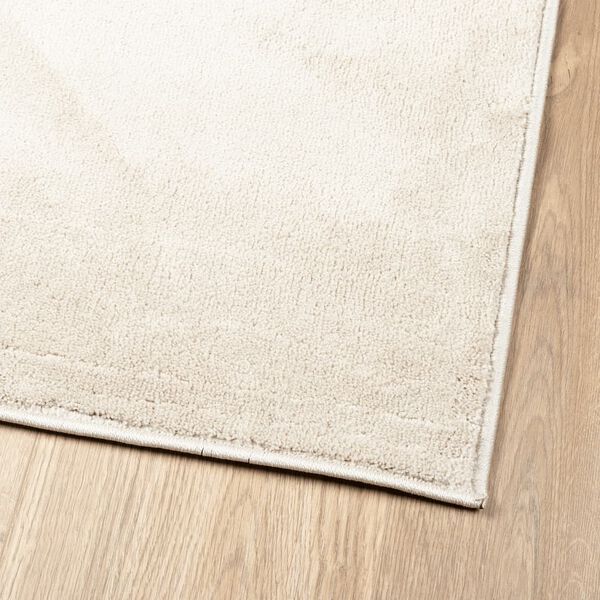 vidaXL Vloerkleed OVIEDO laagpolig 300x400 cm beige