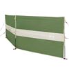 vidaXL Windscherm camping waterdicht 344x120 cm groen