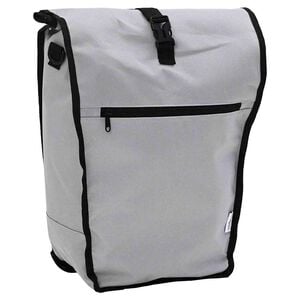 vidaXL Fietstas Grijs 34 x 16 x 59 cm Polyester