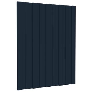 vidaXL Dakpaneel 12 st Antraciet 60 x 45 cm Verzinkt staal