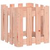 vidaXL Plantenbak met hekontwerp 40x40x40 cm massief douglashout