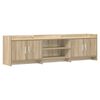 vidaXL TV-kast 168 x 33 x 47 cm Sonoma Eiken Bewerkt hout