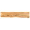 vidaXL Tafelblad met natuurlijke rand 180x20x2,5 cm massief mangohout