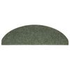 vidaXL Trapmatten Zelfklevend 30 stuks 65x21x4 cm Groen Halfrond Groot