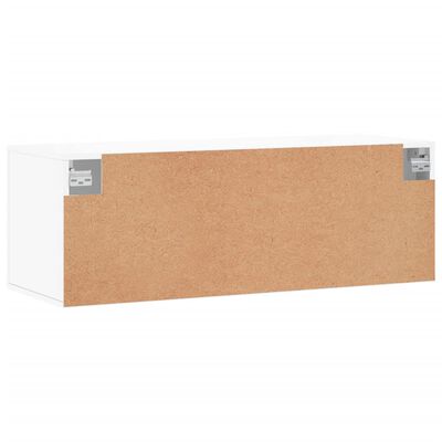 vidaXL Wandkast 100x36,5x35 cm bewerkt hout wit