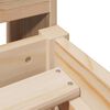 vidaXL Bedframe zonder matras massief grenenhout 75x190 cm