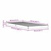 vidaXL Bedframe Wit 213.5 x 104 x 9 cm Massief grenenhout