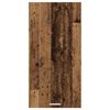 vidaXL Hangkast Oude Hout en Wit 50 x 31 x 100 cm Bewerkt hout