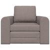 vidaXL Slaapbank Taupe 98 x 71 x 83 cm Fluweel