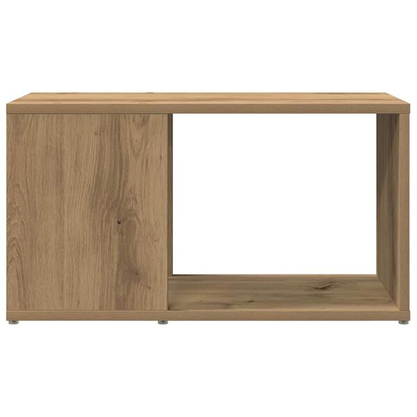 vidaXL Tv-meubel 60x24x32 cm bewerkt hout artisanaal eikenkleur