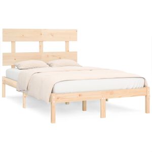 vidaXL Bedframe massief hout 160x200 cm