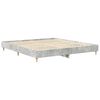 vidaXL Bedframe zonder matras 180x200 cm spaanplaat betongrijs