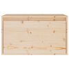 vidaXL Wandkast 60x30x35 cm massief grenenhout