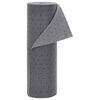 vidaXL Olie-absorberende pad 40x1000 cm grijs